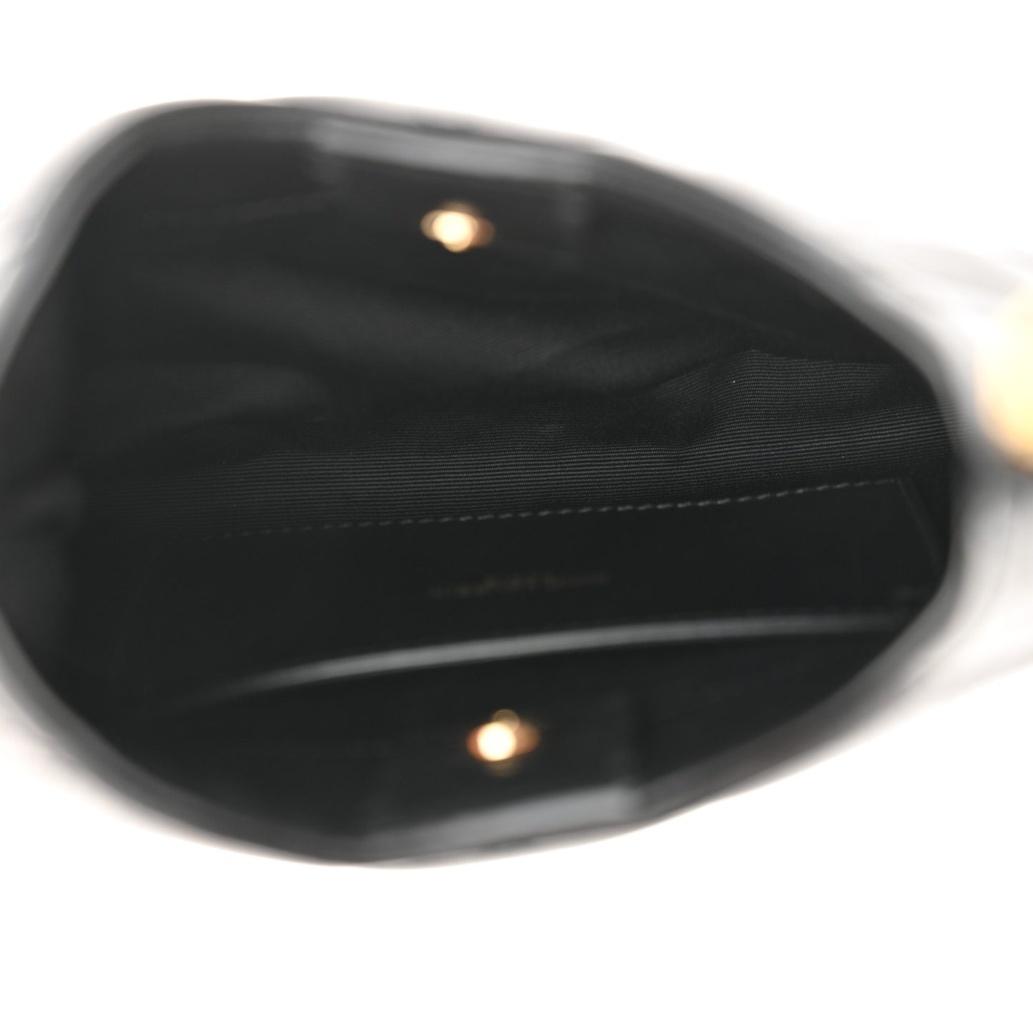 Lambskin Quilted Monogram Sade Hobo Black