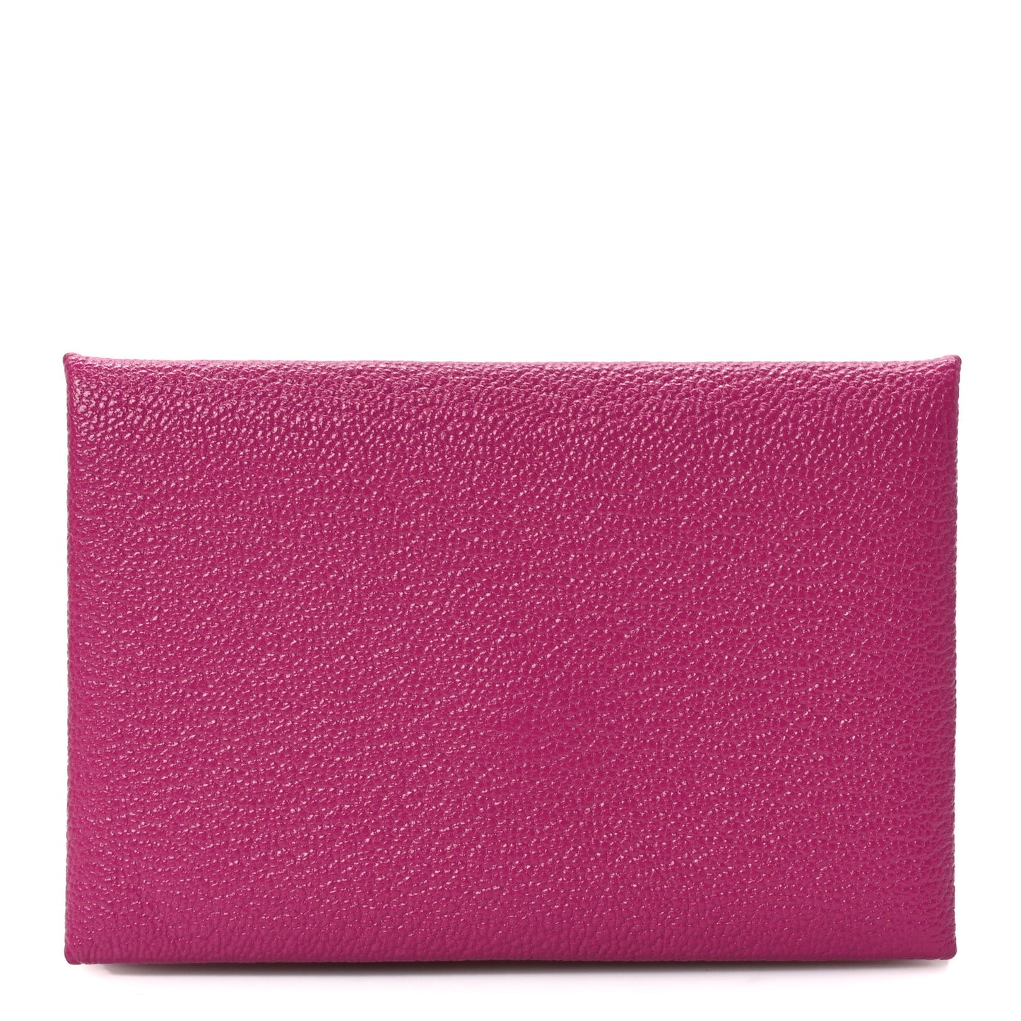 Chevre Mysore Calvi Card Case Rose Pourpre