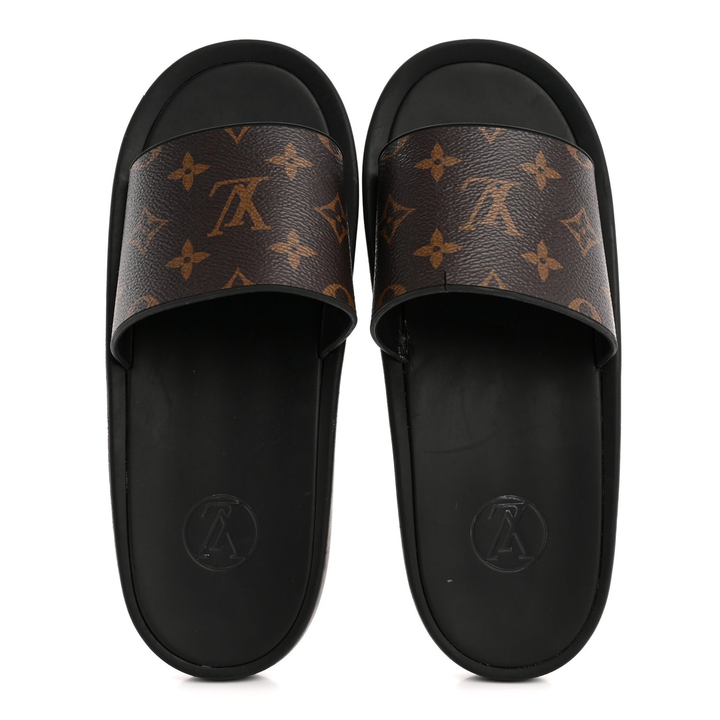 Monogram Sunbath Slide Sandals 39