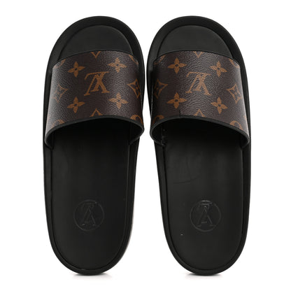 Louis Vuitton Monogram Sunbath Slide Sandals 39 2 of 10