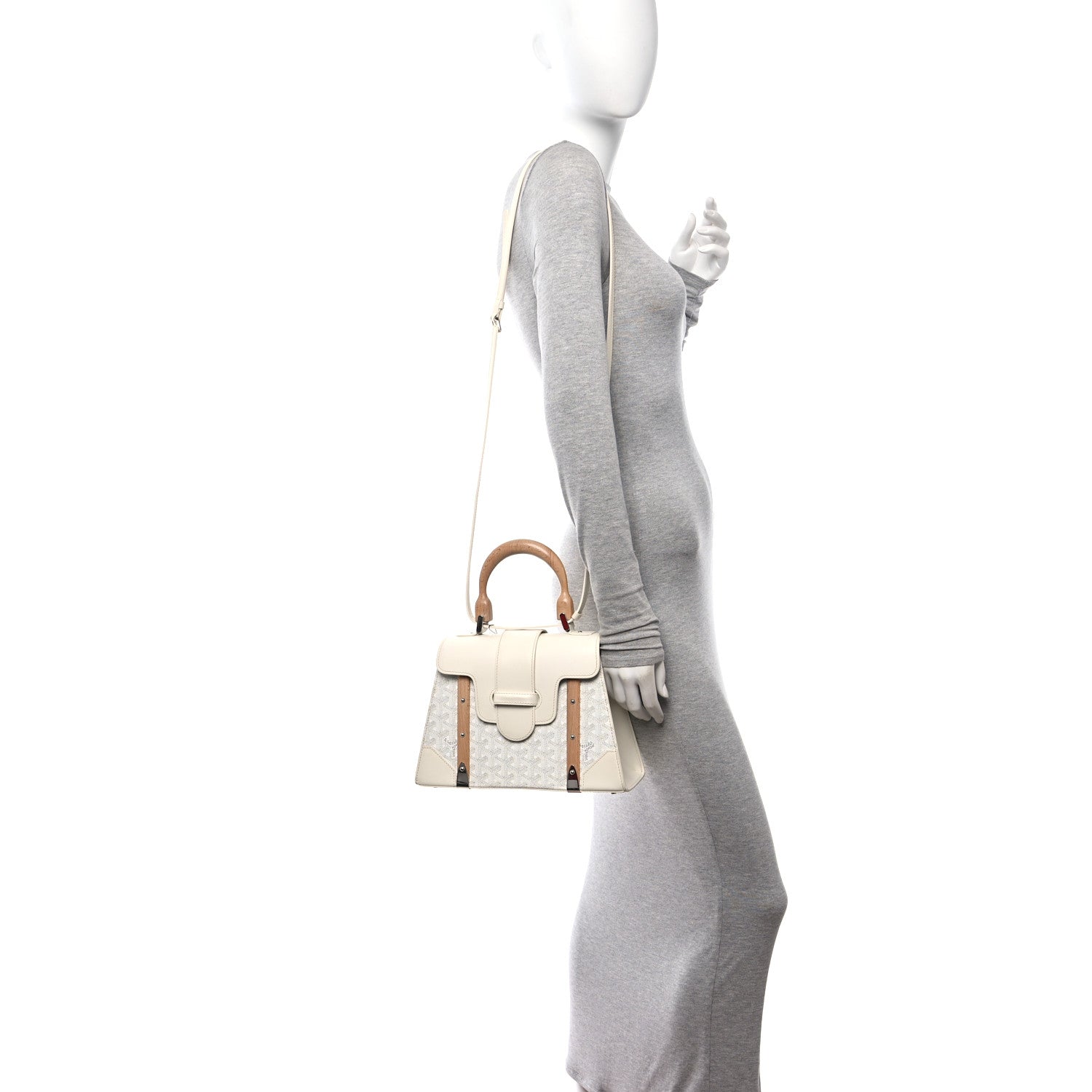 Goyard Goyardine Saigon PM White 2 of 9