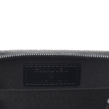 Chanel Caviar Timeless CC Zip Around Coin Purse Black 6 of 12