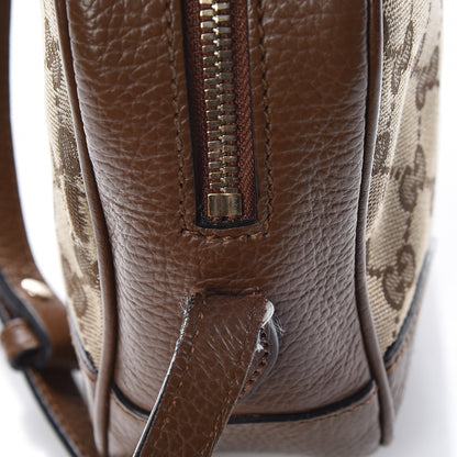 Gucci Monogram Mini Bree Messenger Bag Beige Tabacco 14 of 22