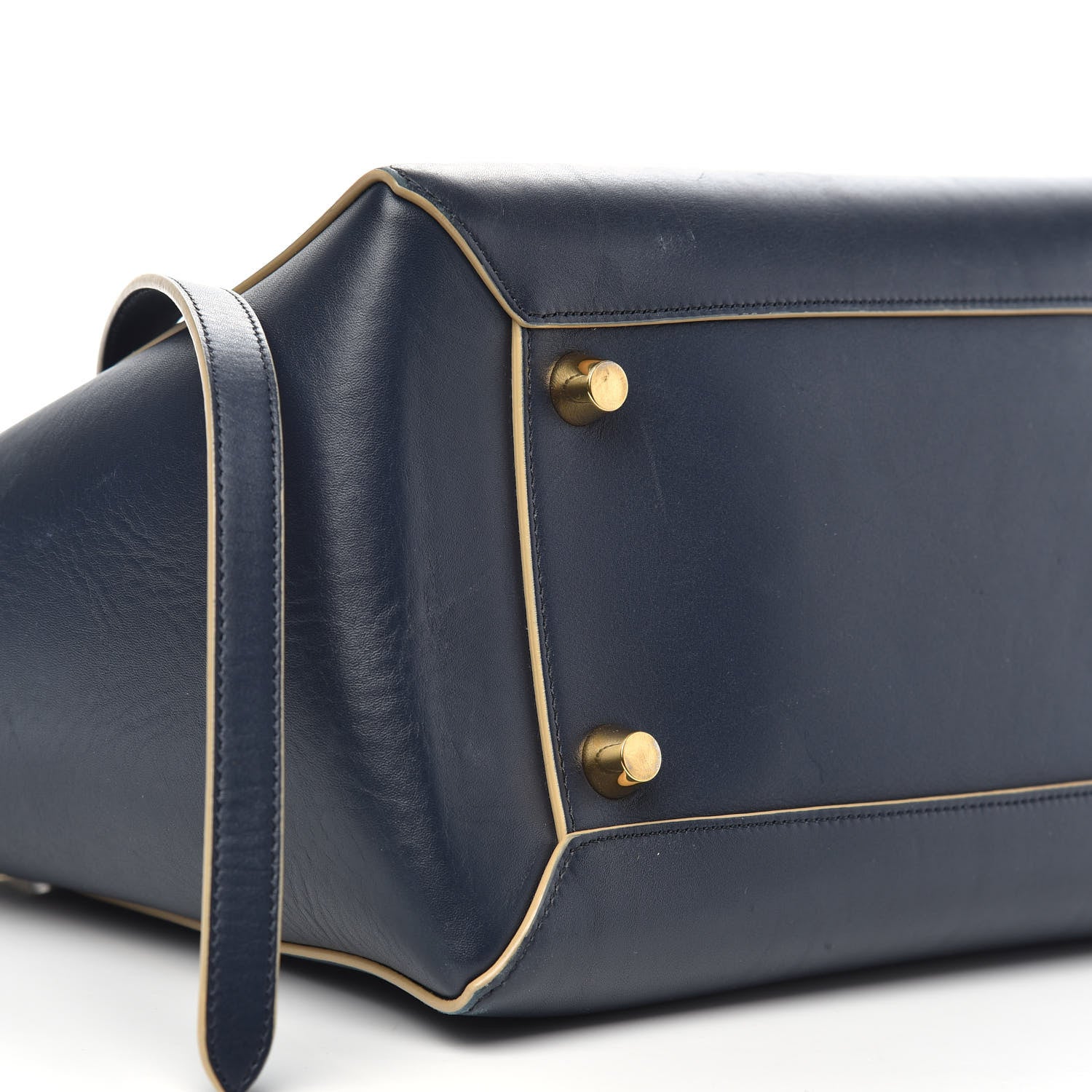 Celine Palmelato Calfskin Mini Belt Bag Navy 7 of 12