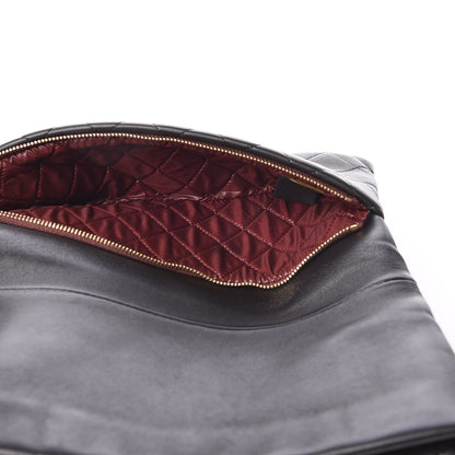 Chanel Lambskin Quilted CC Beauty Clutch Black 6 of 10