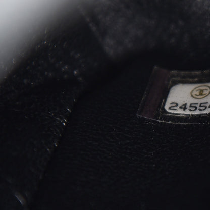 Chanel Caviar Lizard Quilted Small Coco Handle Flap Black 8 of 9