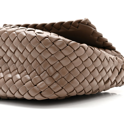 Bottega Veneta Nappa Intreccio Mini Cobble Shoulder Bag Taupe Grey 10 of 10
