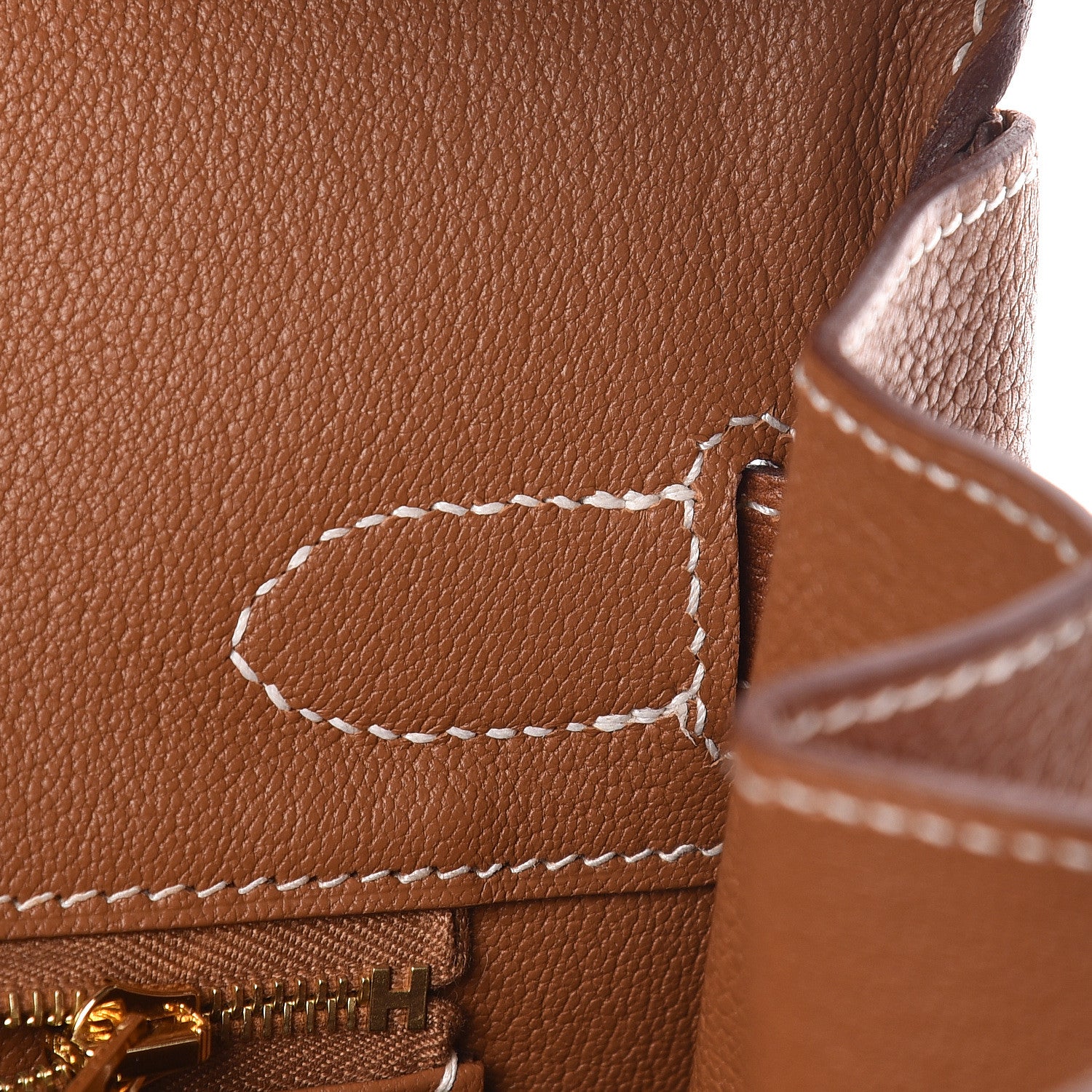 Hermes Natural Barenia Faubourg Birkin 30 Fauve 10 of 34