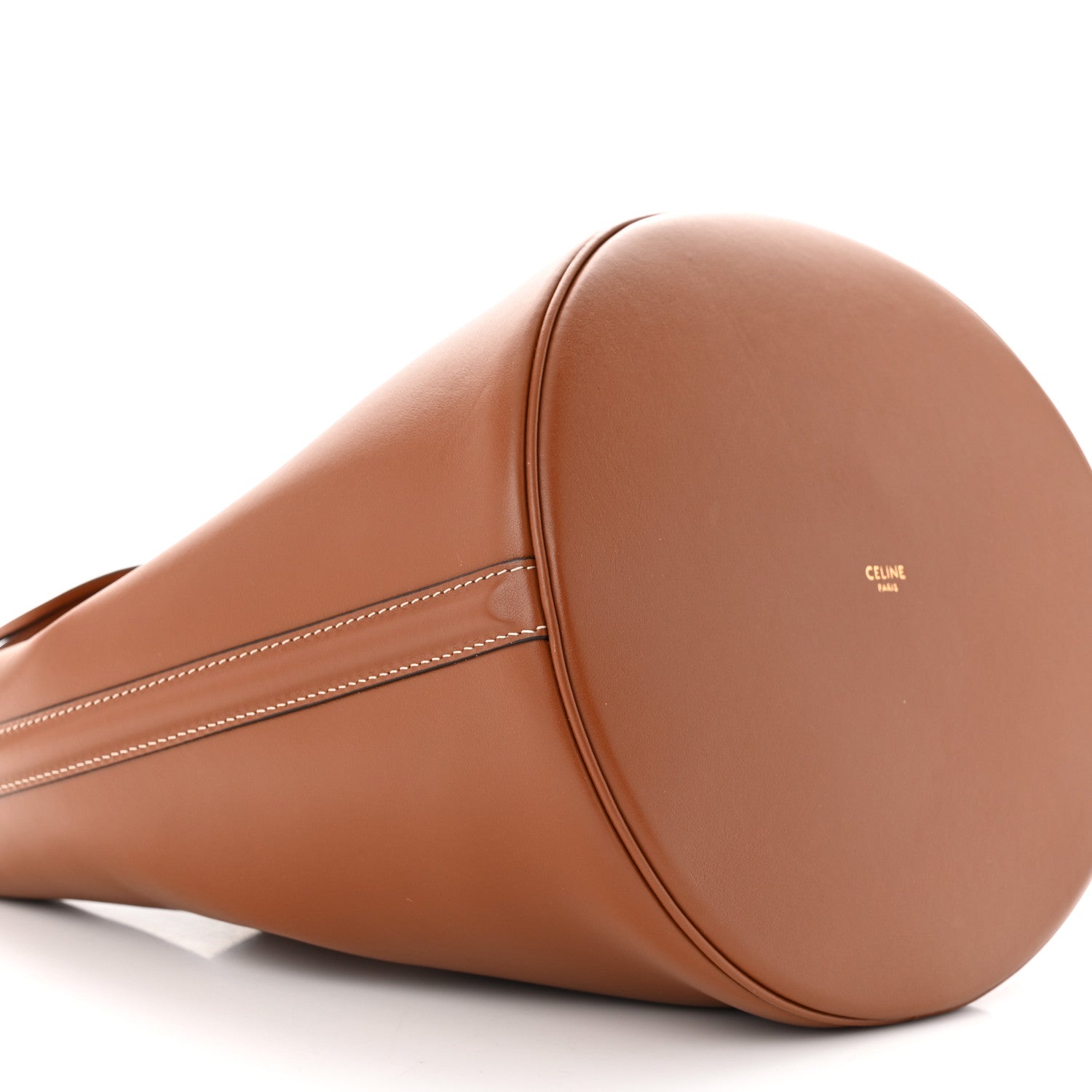 Celine Smooth Calfskin Bucket 16 Bag Tan 10 of 13