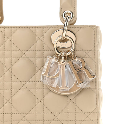 Christian Dior Lambskin Cannage Small My ABC Lady Dior Beige 8 of 11