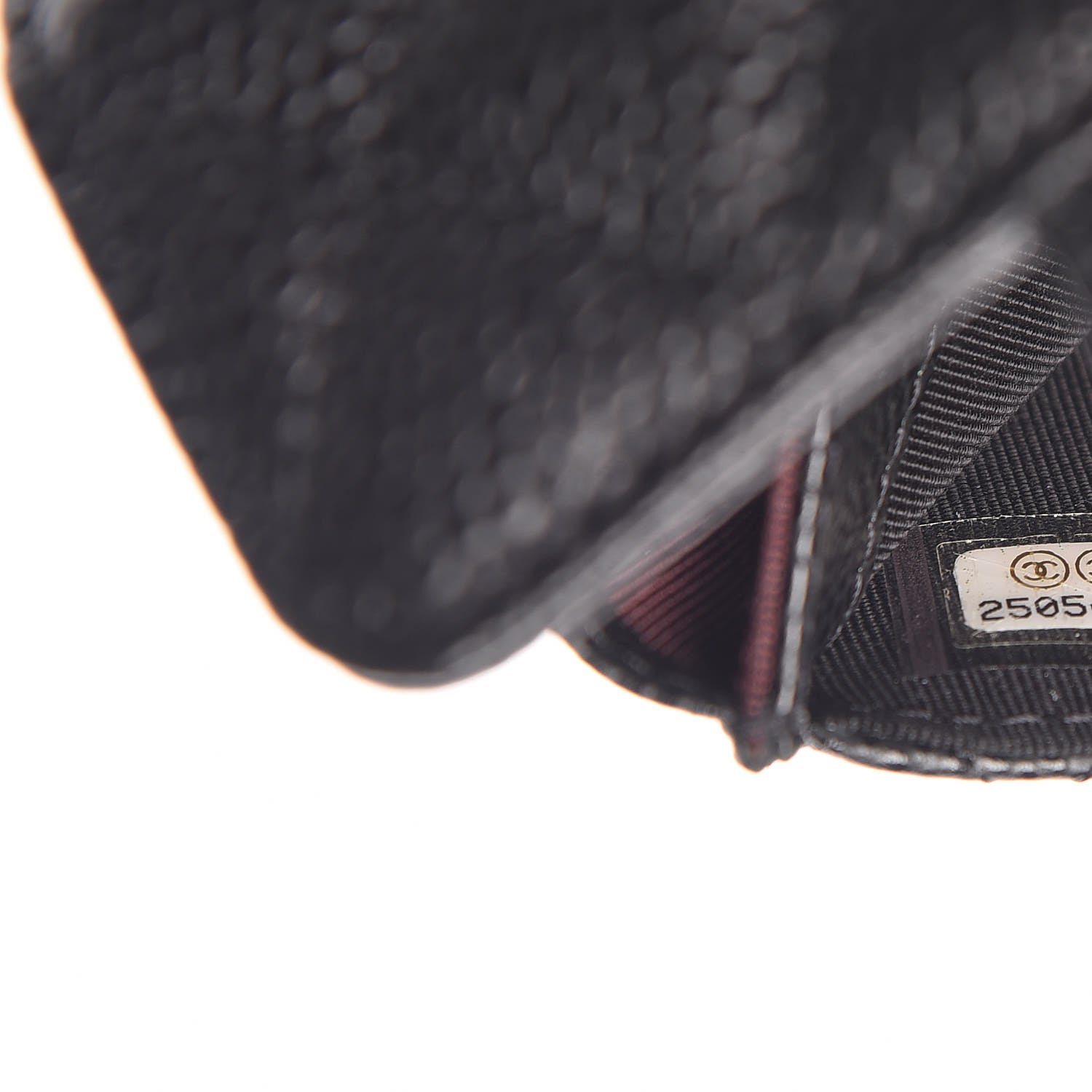 Chanel Caviar Quilted Flap Card Holder Black 5 of 8