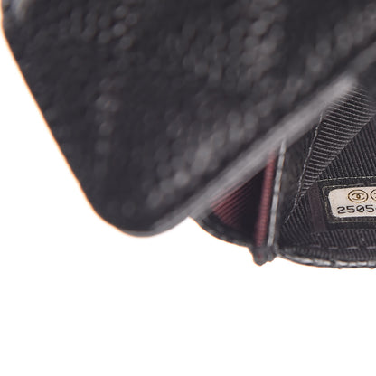 Chanel Caviar Quilted Flap Card Holder Black 5 of 8
