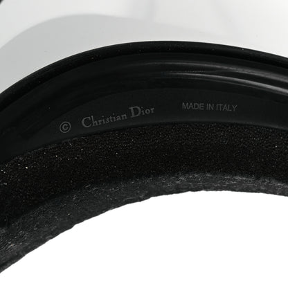 Christian Dior Mirrored DiorClub1 Sun Visor Black 8 of 16