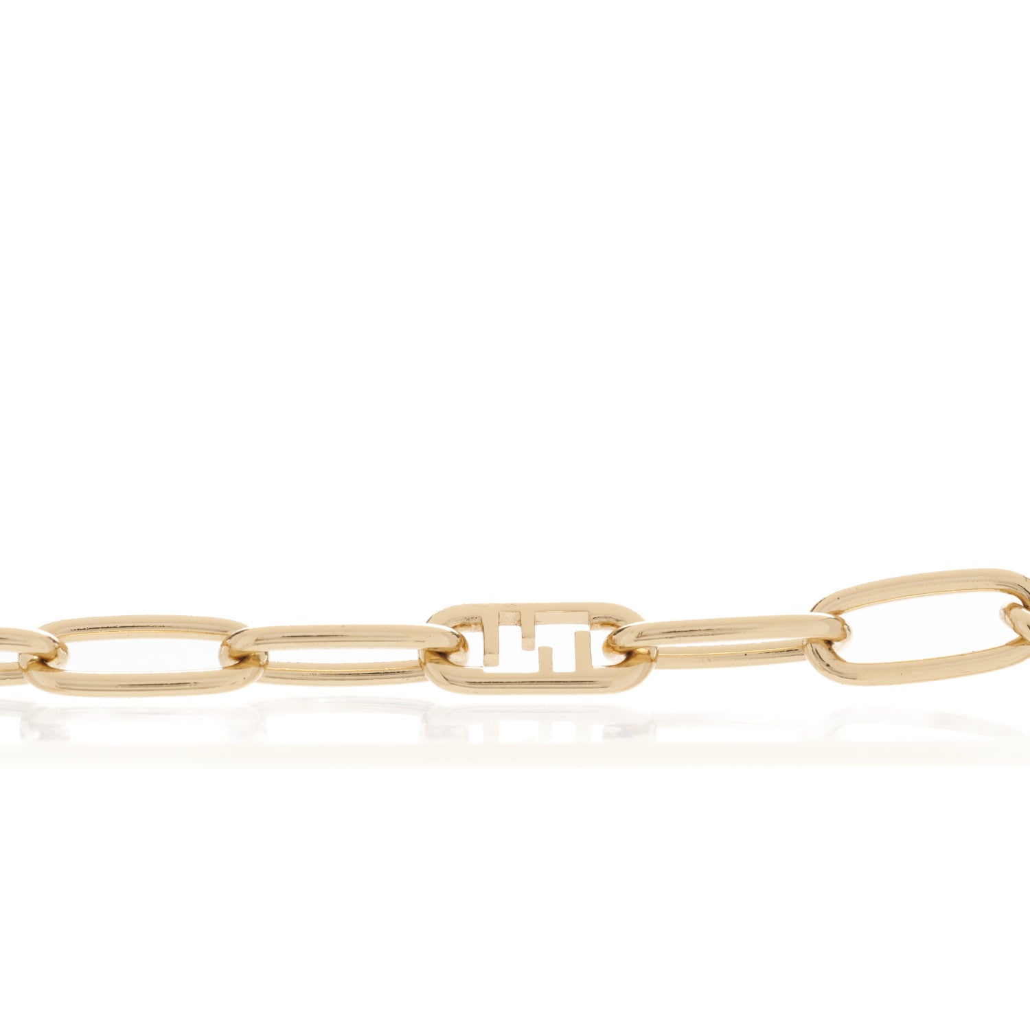 Fendi Metal O'Lock Strap You Gold 3 of 5