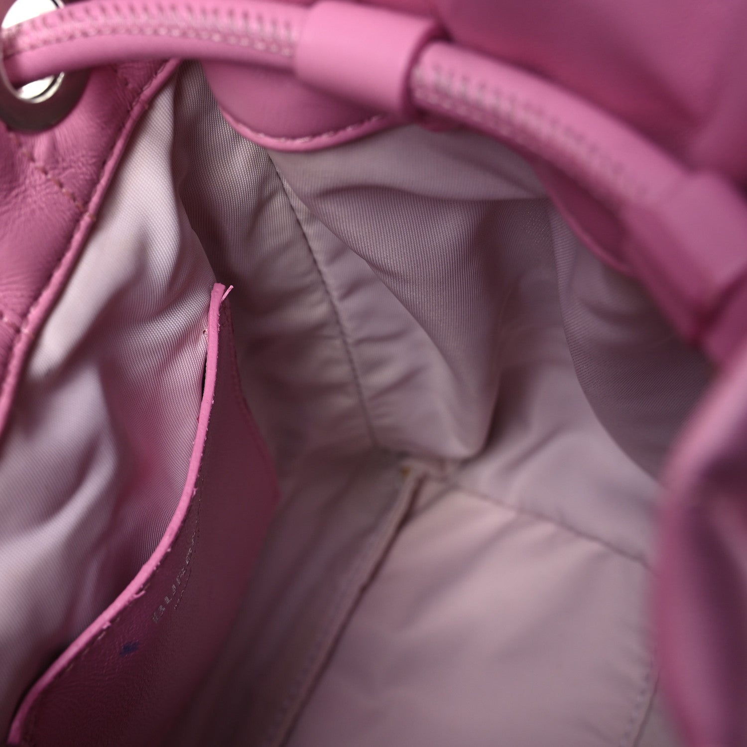 Burberry Lambskin Quilted Mini Lola Backpack Primrose Pink 12 of 12