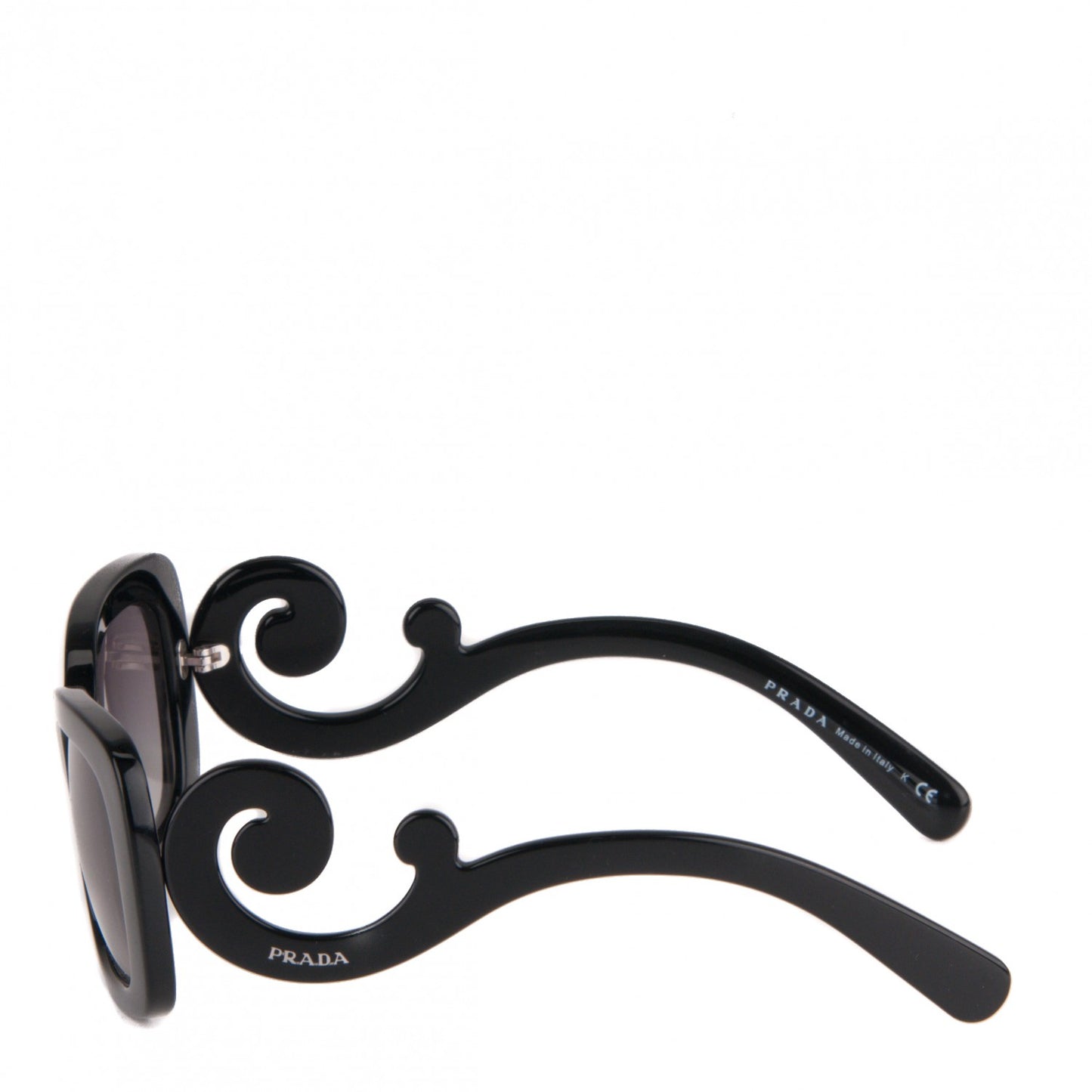 Acetate Baroque Sunglasses SPR 27O Black