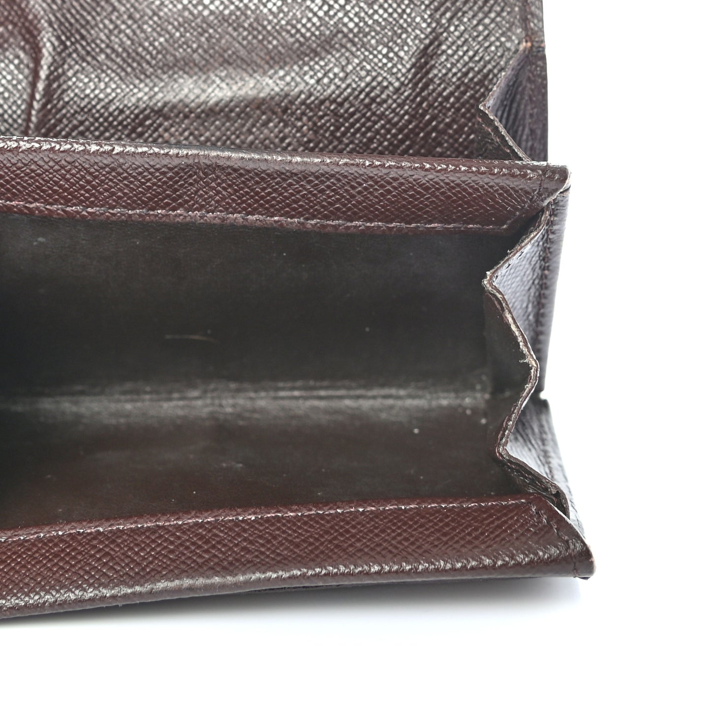 Damier Ebene Porte-Monnaie Plat Coin Purse