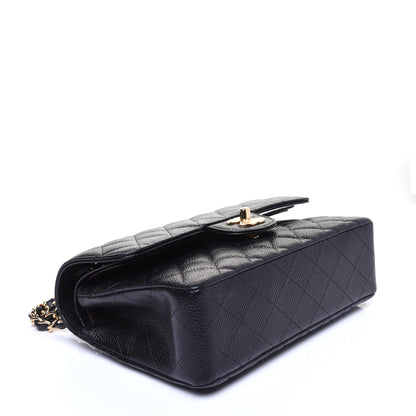 Chanel Caviar Quilted Small Double Flap Black 4 of 15