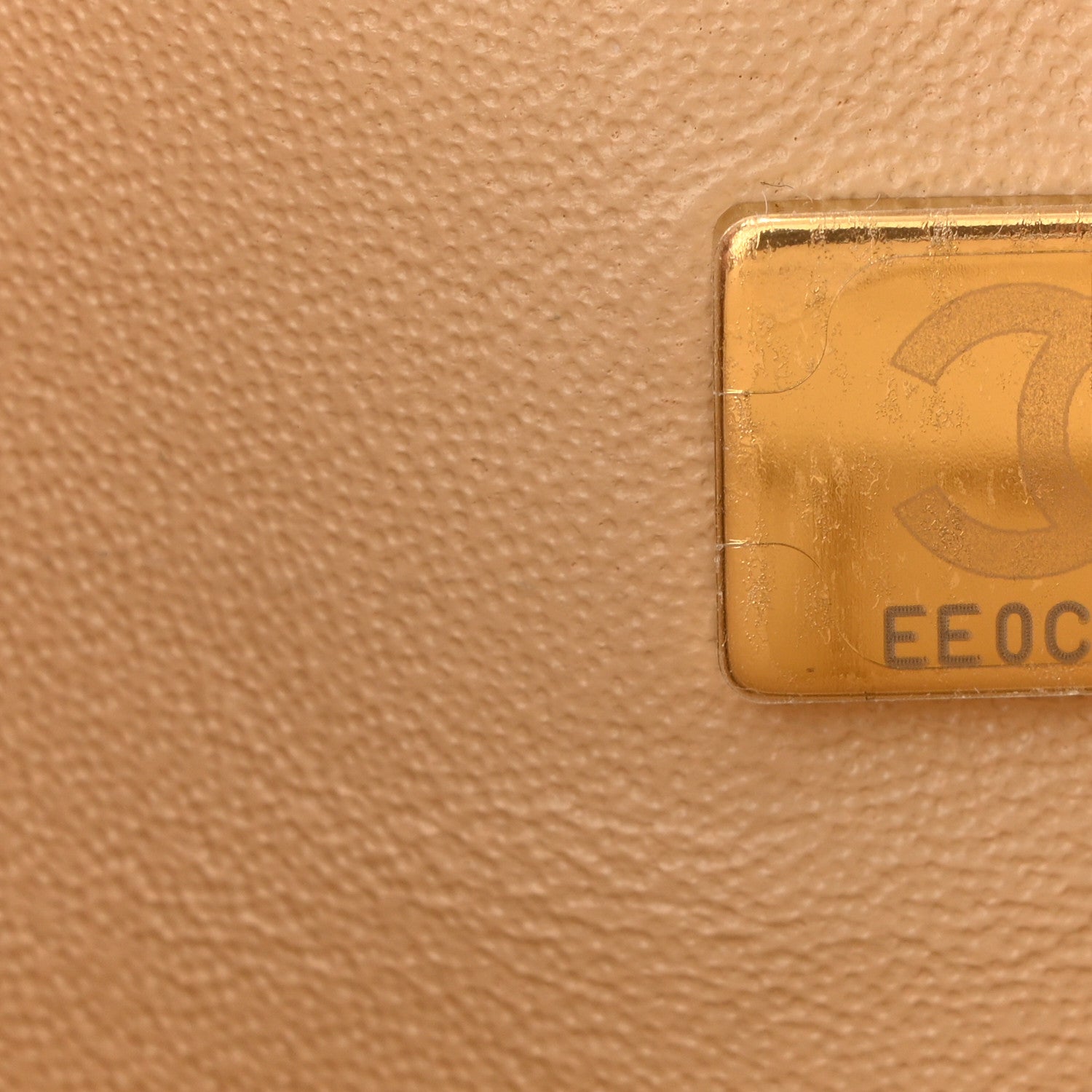 Chanel Lambskin Quilted Medium Double Flap Beige 7 of 12