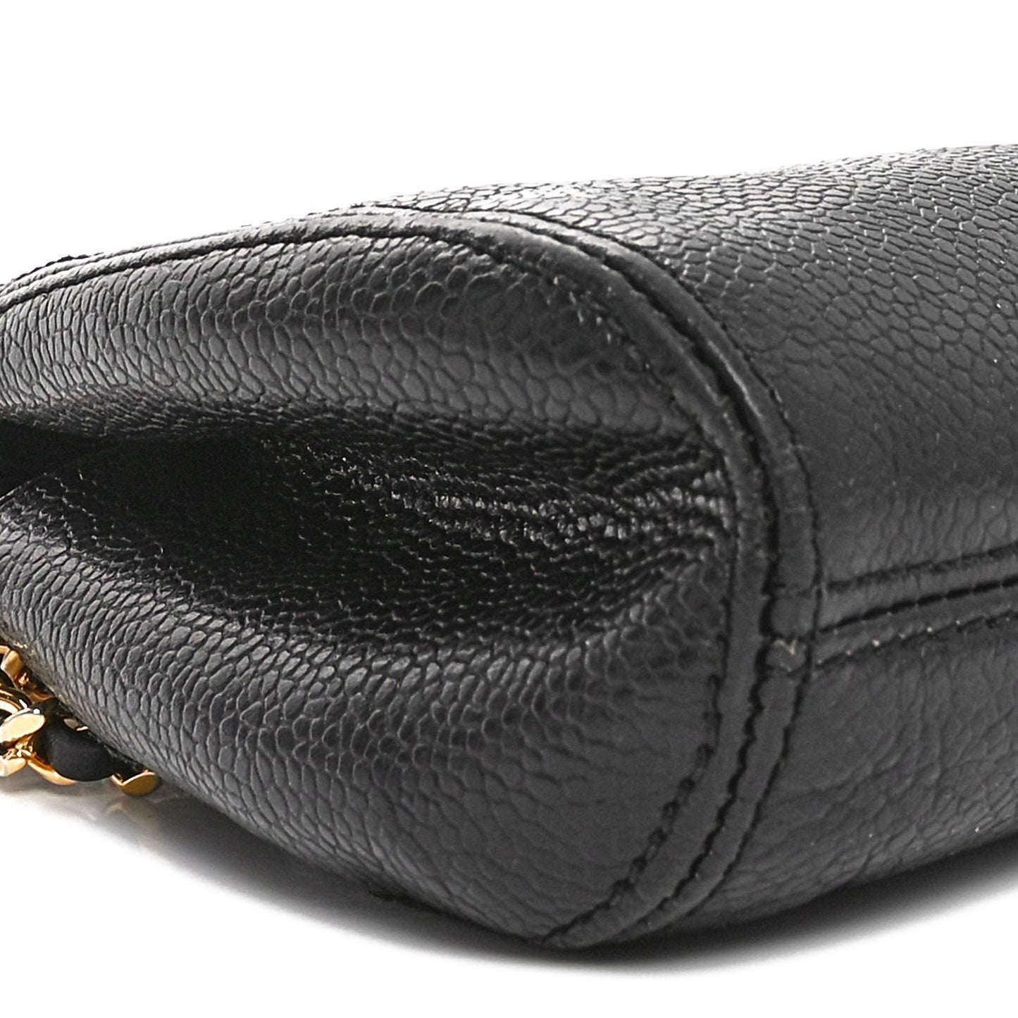 Caviar Timeless CC Mini Chain Bag Black