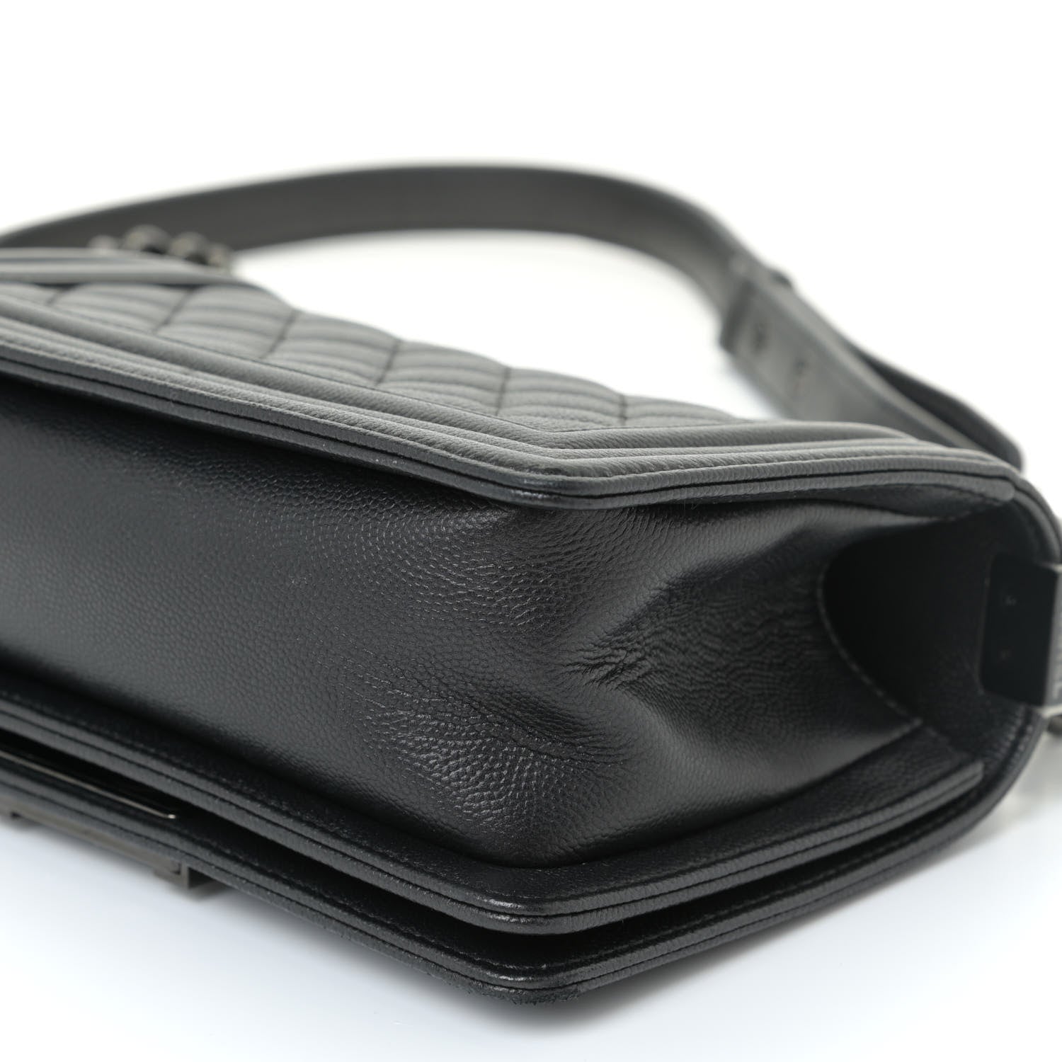 Chanel Caviar Quilted Small Boy Flap So Black 6 of 10