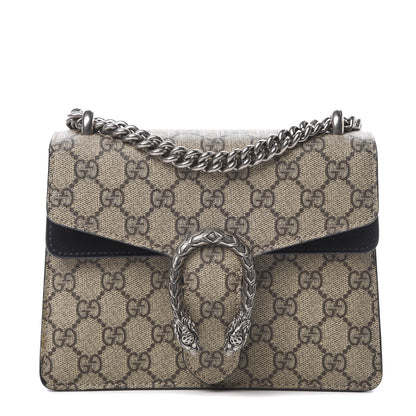 Gucci GG Supreme Monogram Mini Dionysus Shoulder Bag Black 1 of 14