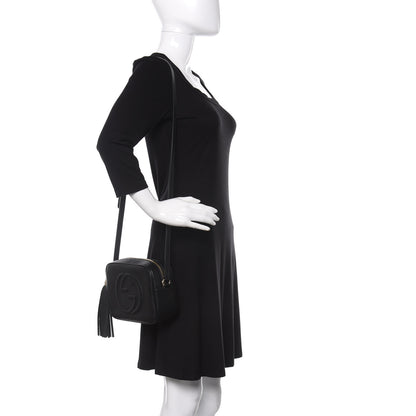 Gucci Pebbled Calfskin Small Soho Disco Bag Black 2 of 12