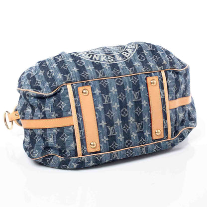 Louis Vuitton Denim Raye Cabas GM 5 of 12
