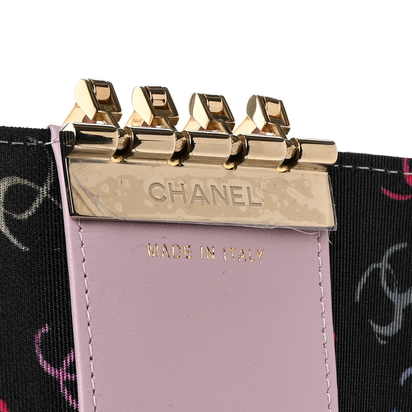 Caviar Quilted Classic 4 Key Holder Wallet Light Purple