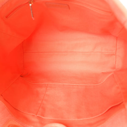 Chanel Mixed Fibers Small Deauville Tote Light Orange 5 of 10