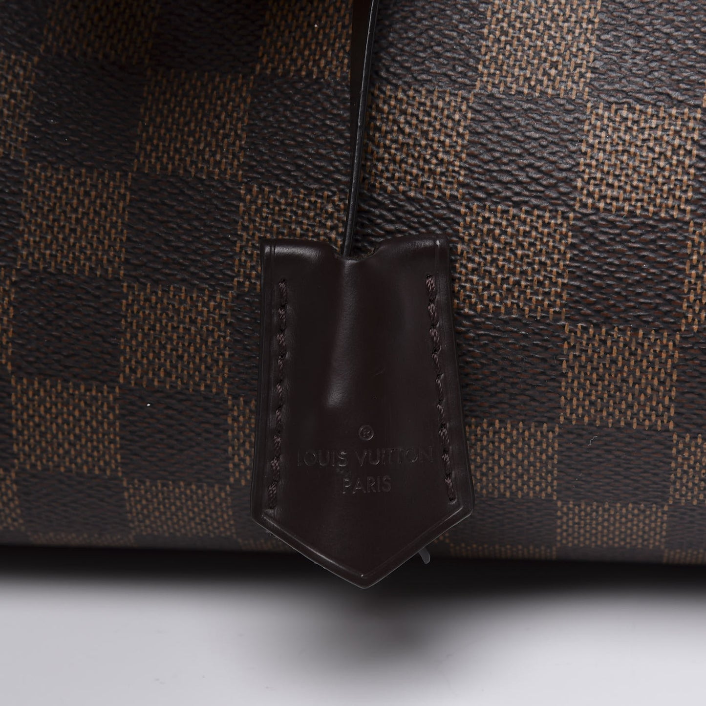Cuir Taurillon Damier Ebene Normandy Black