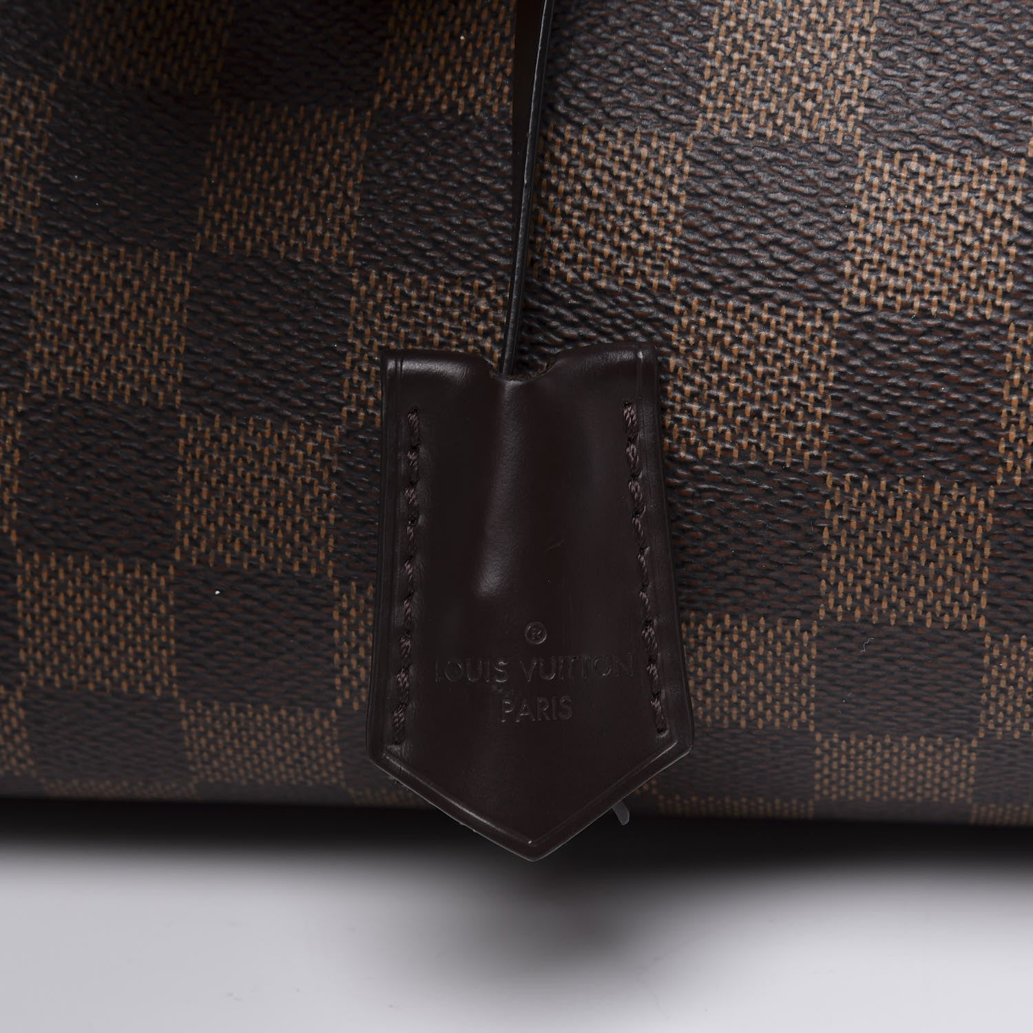 Louis Vuitton Cuir Taurillon Damier Ebene Normandy Black 10 of 10