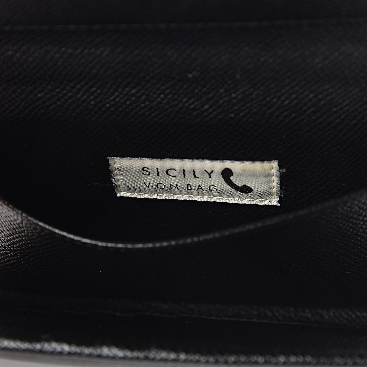 Dauphine Mini Von Bag Black