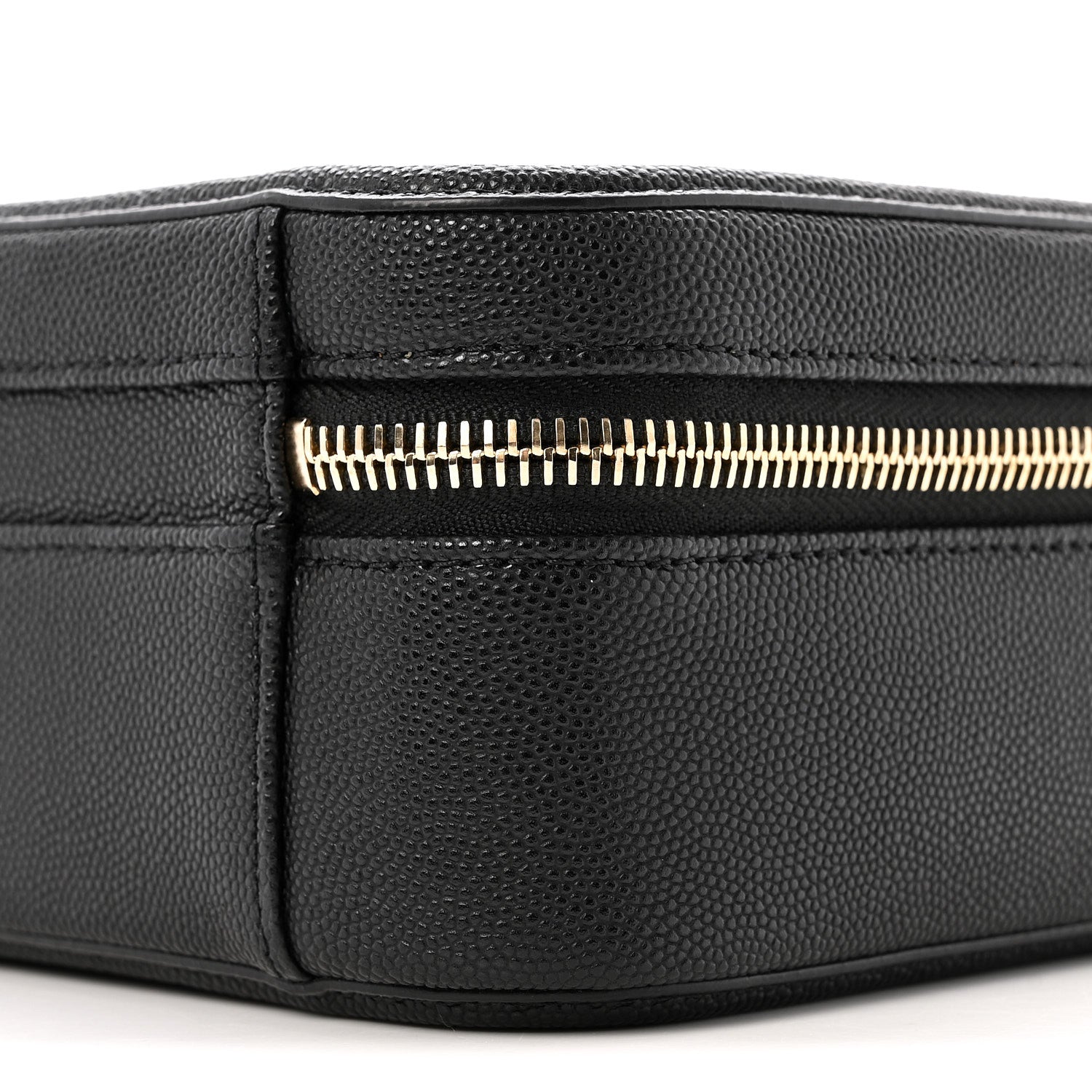 Chanel Caviar Quilted Medium CC Filigree Vanity Case Black 11 of 13
