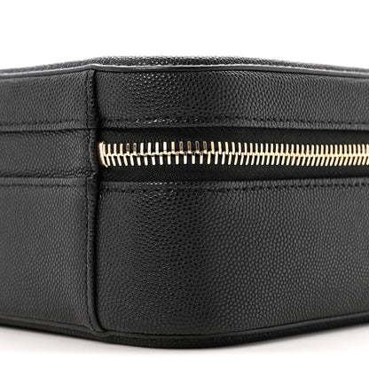 Chanel Caviar Quilted Medium CC Filigree Vanity Case Black 11 of 13