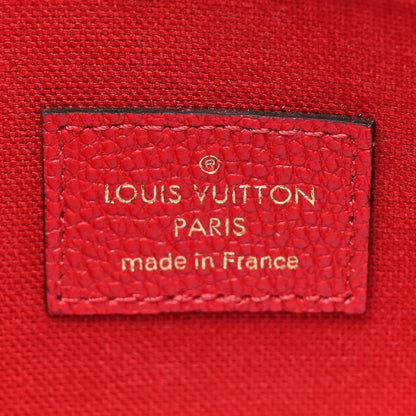 Louis Vuitton Empreinte Pochette Felicie Chain Wallet Scarlet 9 of 17