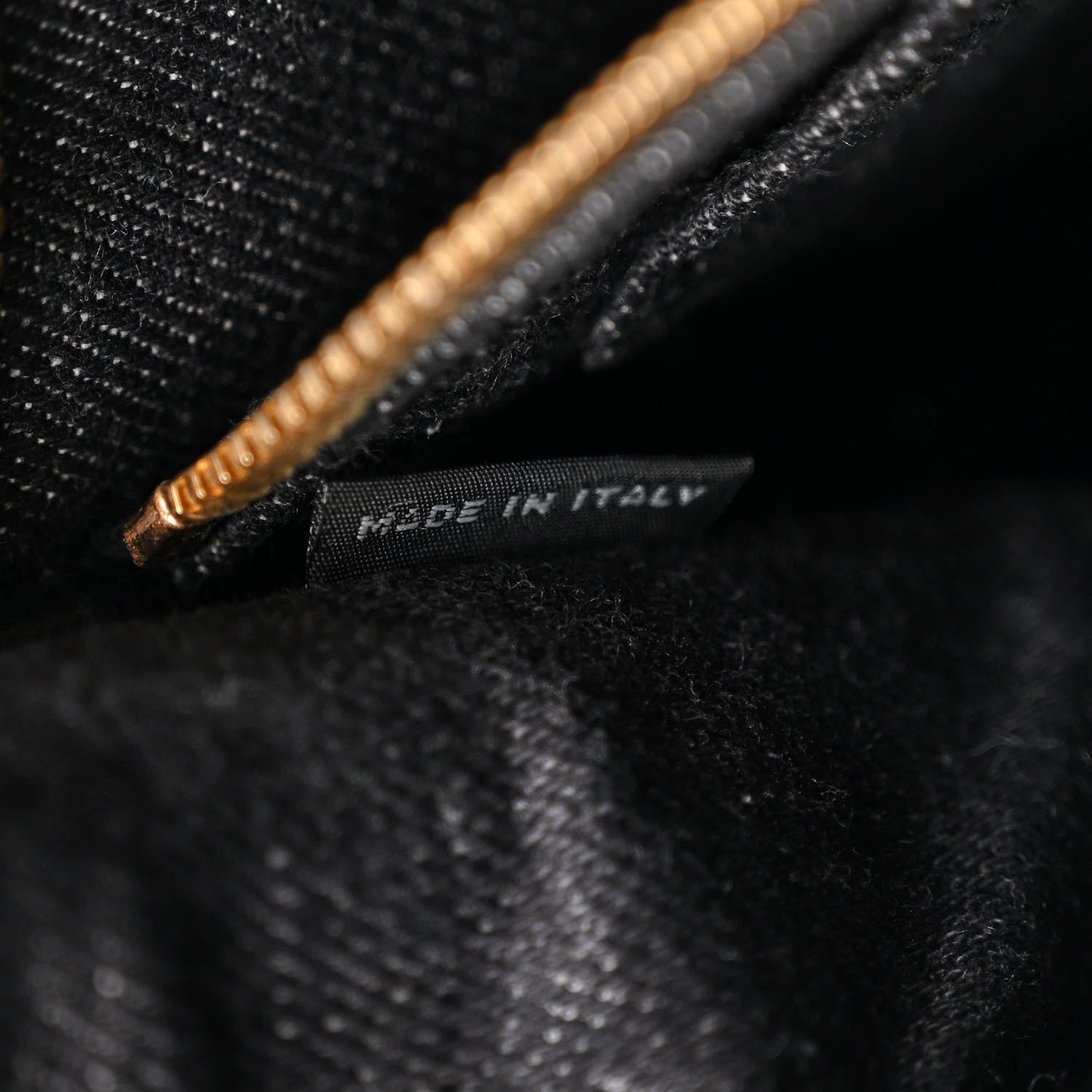 Prada Denim Small Logo Tote Black 7 of 10