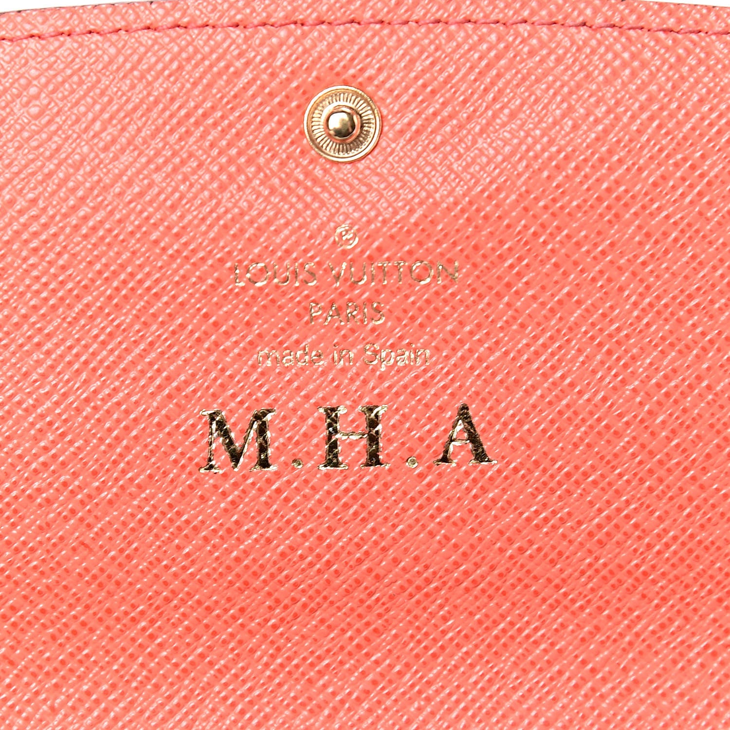 Louis Vuitton Monogram Emilie Wallet Poppy 6 of 8