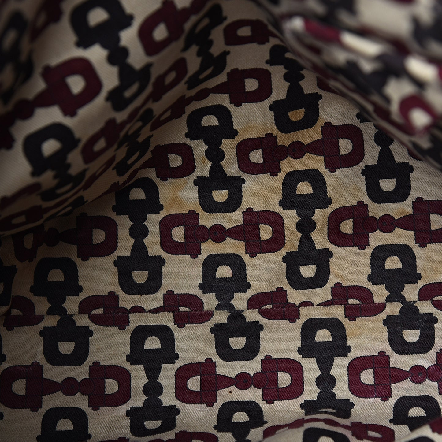 Guccissima Large Babouska Vertical Shopping Tote Dark Brown