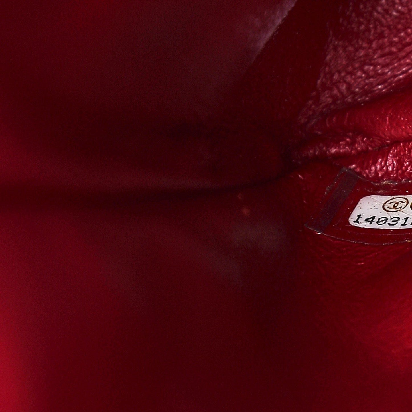 Distressed Patent 2.55 Reissue 227 Flap Raspberry Red