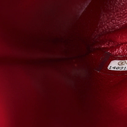 Chanel Distressed Patent 2.55 Reissue 227 Flap Raspberry Red 7 of 12