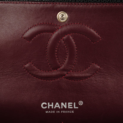 Chanel Caviar Quilted Medium Double Flap Black 6 of 8