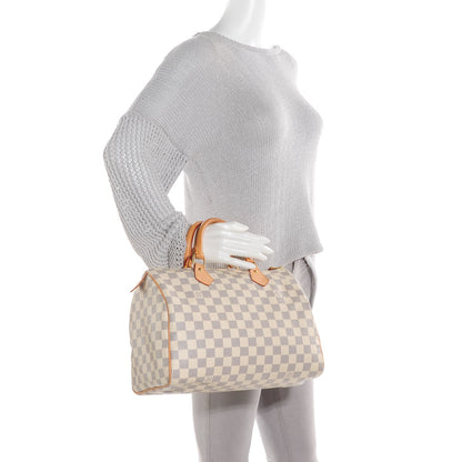 Louis Vuitton Damier Azur Speedy 30 2 of 7