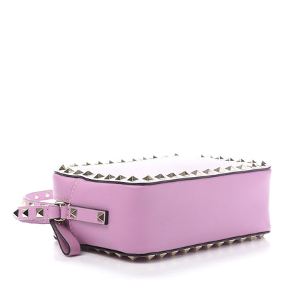 Valentino Garavani Calfskin Rockstud Camera Crossbody Bag Giacinto 4 of 10