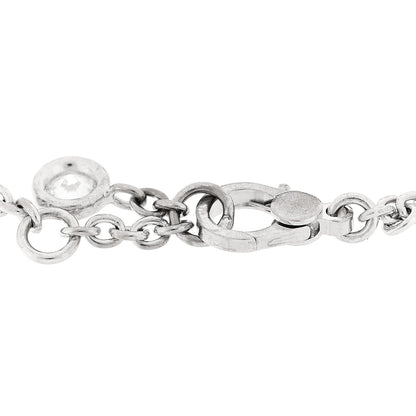 Hermes 18K White Gold Diamond Finesse Bracelet XS 3 of 4