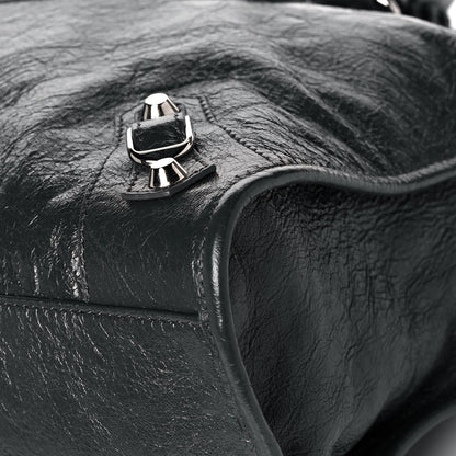 Balenciaga Agneau Classic Silver Hardware City Gris Fossile Anthracite 10 of 15