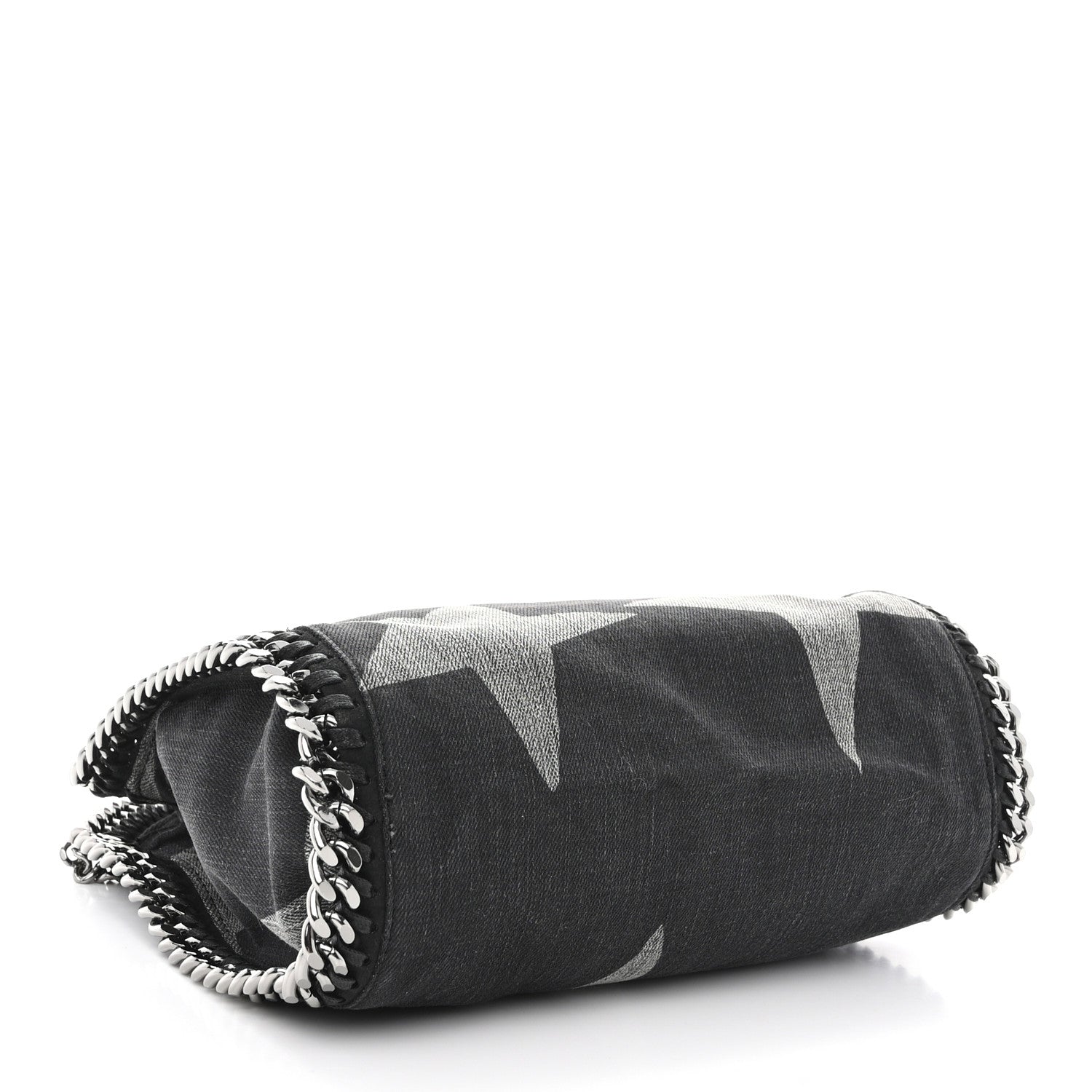 Stella McCartney Denim Star Mini Falabella Tote Black 4 of 9