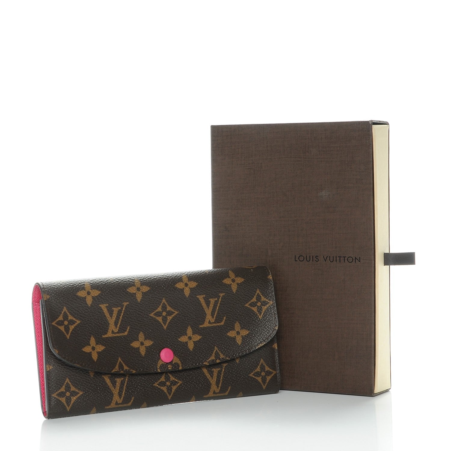 Louis Vuitton Monogram Emilie Wallet Hot Pink 8 of 8