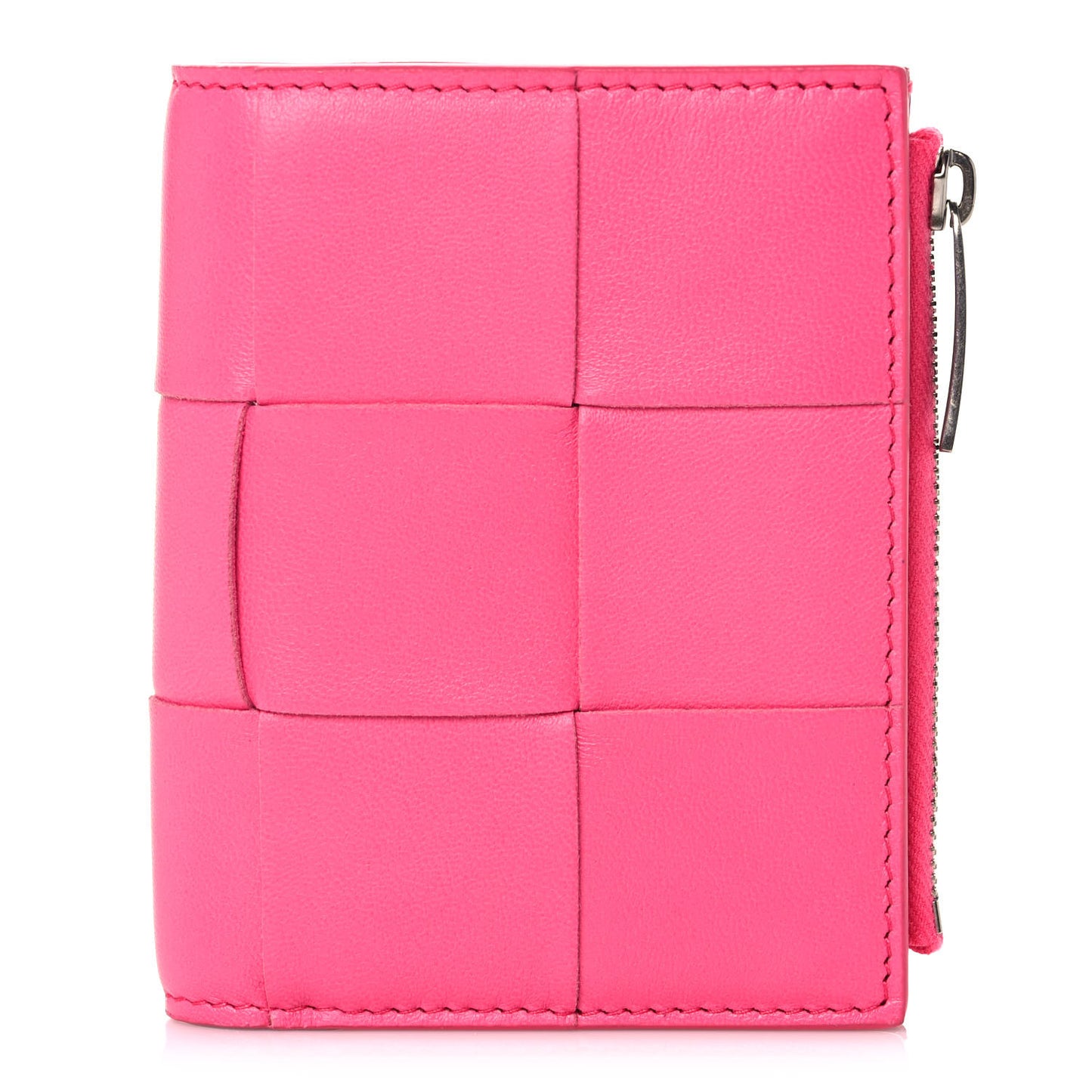 Lambskin Intrecciato Wallet Bon Bon