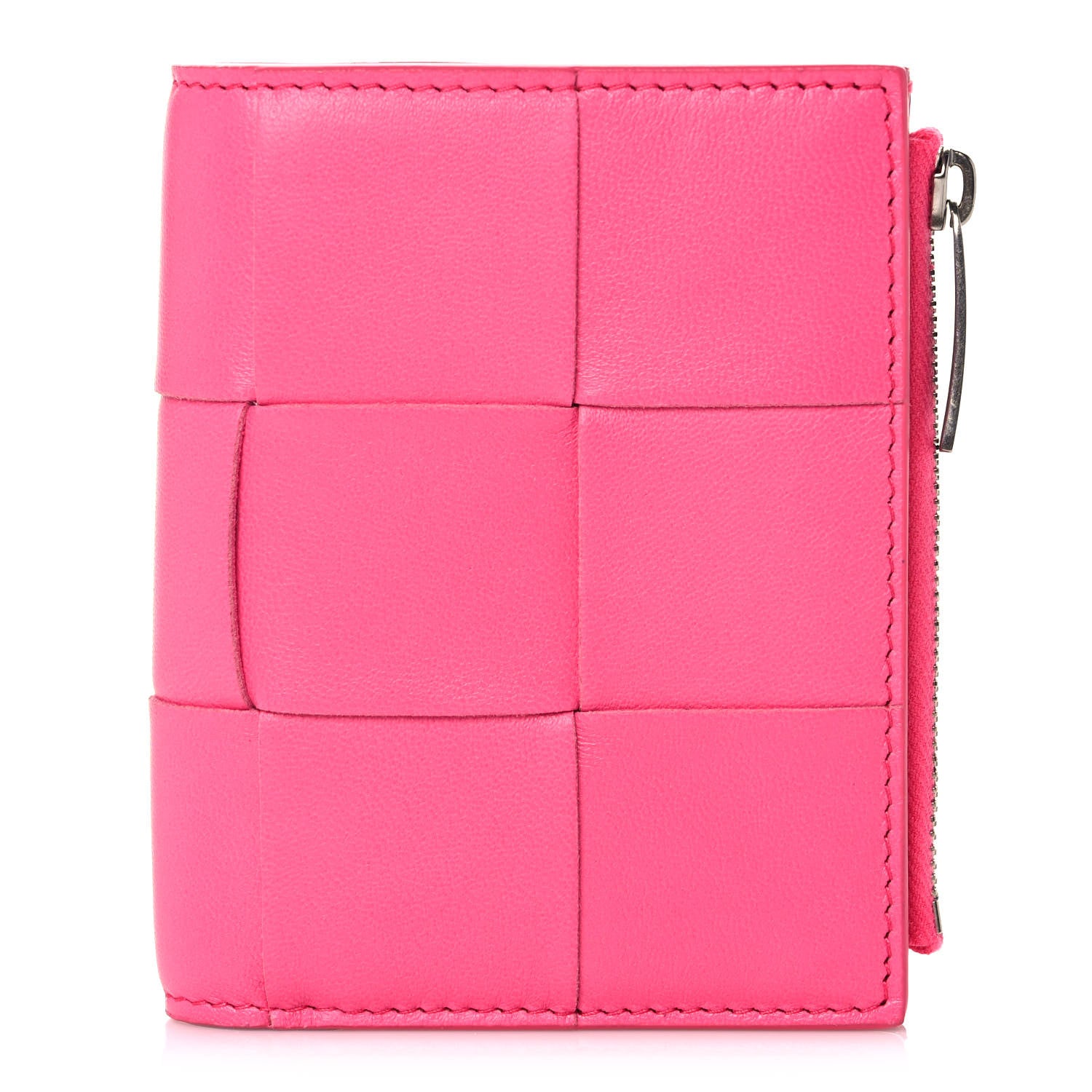 Bottega Veneta Lambskin Intrecciato Wallet Bon Bon 1 of 10